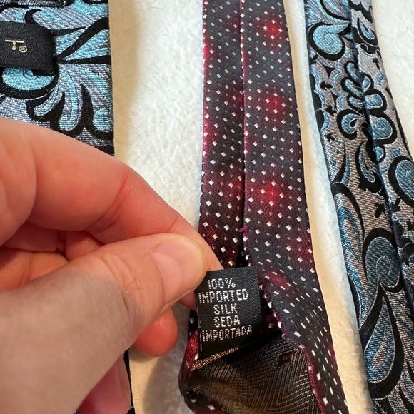EUC 100% silk tie bundle - Picture 5 of 6